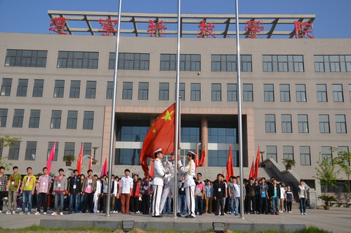 升旗仪式现场 升旗仪式现场